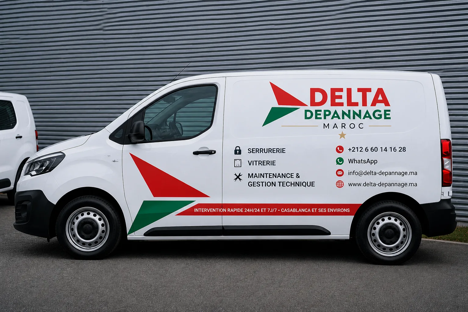 شاحنة خدمة Delta Dépannage Maroc بالدار البيضاء